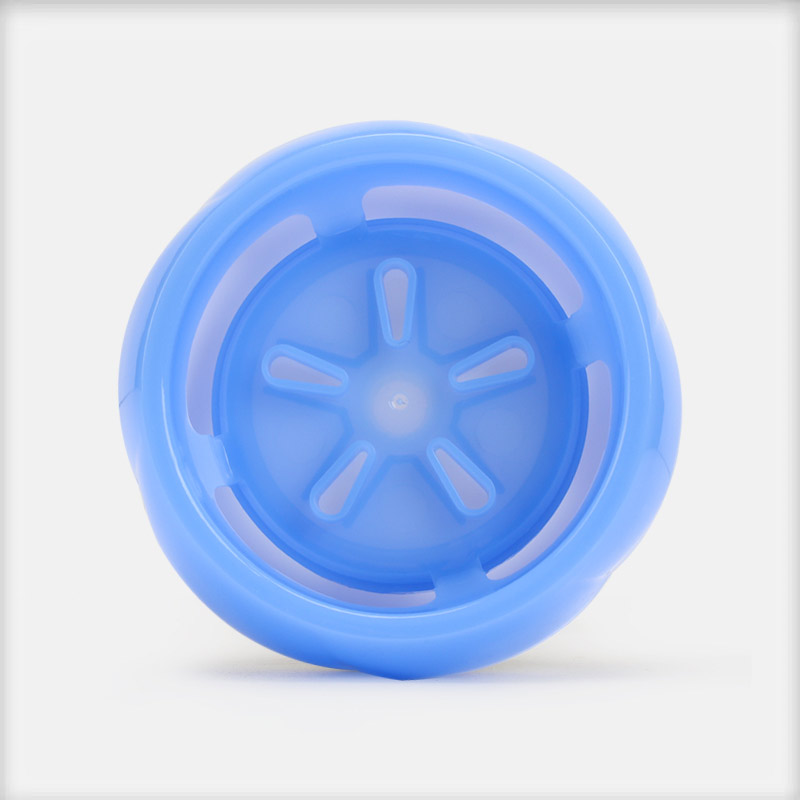 Tête de pompe en mousse désinfectante pour les mains en forme de fleur de 42 mm